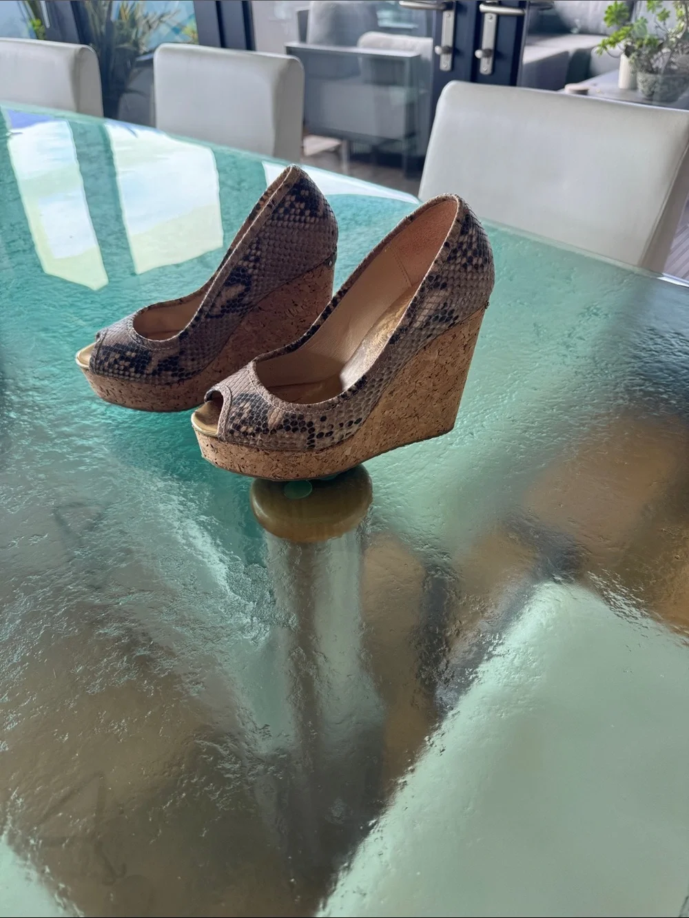 Jimmy Choo stylish open